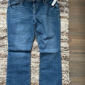 Old Navy Women's Blue Boot Cut Jeans